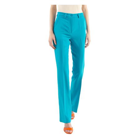 ViCOLO, Ty 0015 flared Pantaloni Niebieski, Kobieta, Rozmiar: S