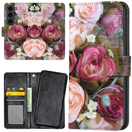 Samsung Galaxy S23 - Lommebok Deksel Blomster