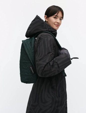 Marimekko Joy Backpack Logo - Green - ONE SIZE