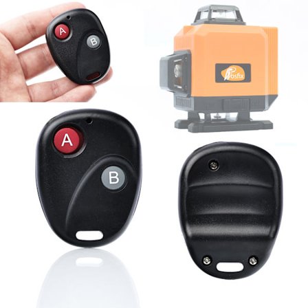 Fjernbetjening til Laser Vaterpas – 15 M Rækkevidde | LED-Indikator | Reservedel til Rosfix Orange Eye