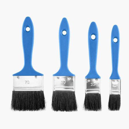 Penselset basic natur 25–70 mm