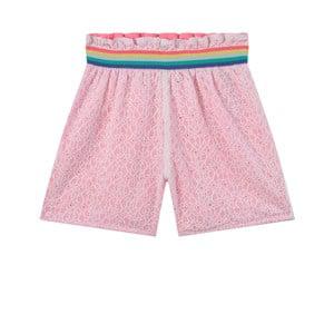 Billieblush Pink Embroidered Shorts - Shorts - 3 years - Pink - Mädchen