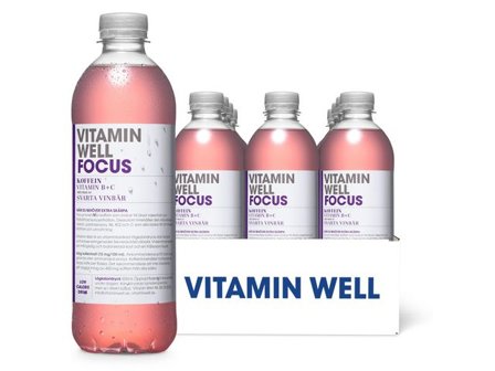 VITAMIN WELL Dryck Focus 50cl - Lyreco - Kök och servering - Dryck - Drickor
