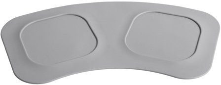 Fiboo Matskålsunderlägg 43x22cm Ljusgrå