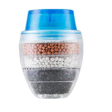 2 st Kökshem Carbon Kran Mini Tap Vatten Rening Filter Renare Filtreringskassett Kol Wa