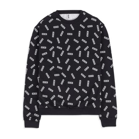Moschino Logo Sweatshirt Blå, Herre