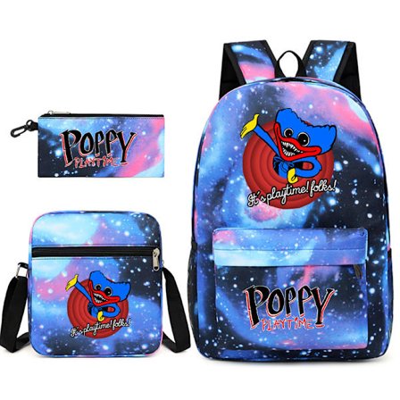 Poppy Play Time High School Ryggsäck Starry Blue F2