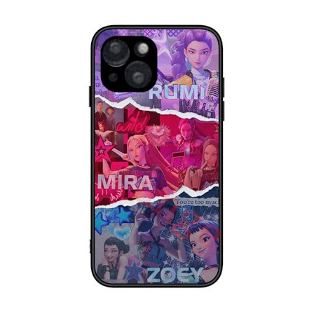 Apple iPhone 14 Cover, Nyt K-Pop Devil Hunter Cover, Sødt Telefonbeskyttelsescover Blødt Cover