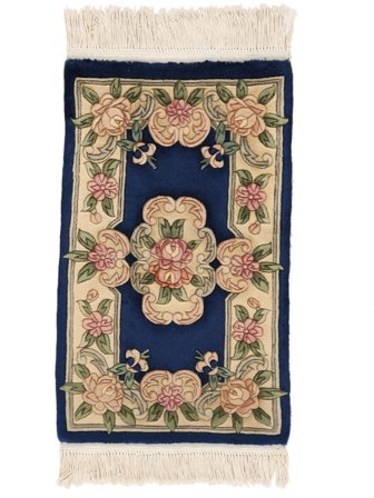 Oriental China 90 Line Rug 60X90 Brown/Black Wool, China