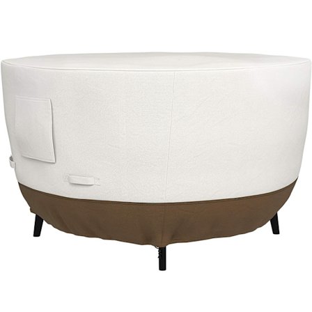 Trekk for terrassebord Ø 48 cmx26 cm med vanntett fôr