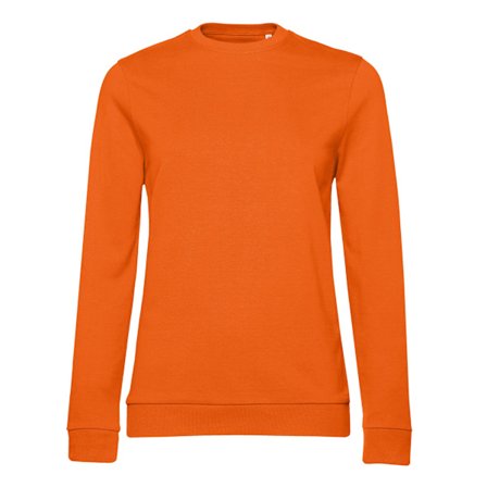 B&C Dam/Dam Set-in Sweatshirt L Pure Orange