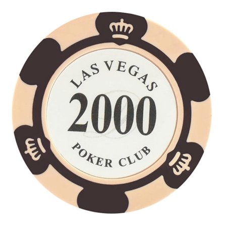 Chips med flera valörer Bärbara spel-chips Las-vegas mynt för kasinon