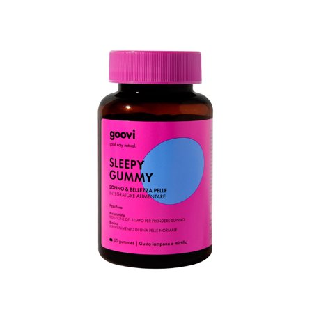 Goovi Integratori Alimentari SLEEPY GUMMY Sonno & Bellezza Pelle 1 x 60pz - Integratore Stress e Insonnia