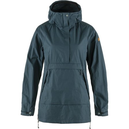 Fjällräven Women's Singi X-Anorak Jacket in Mountain Blue | Size: 2XS, Cotton
