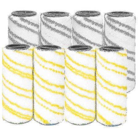 8-osainen rullasarja Karcher Fc7 Fc5 Fc3 Fc3d -lattianpuhdistuskoneeseen