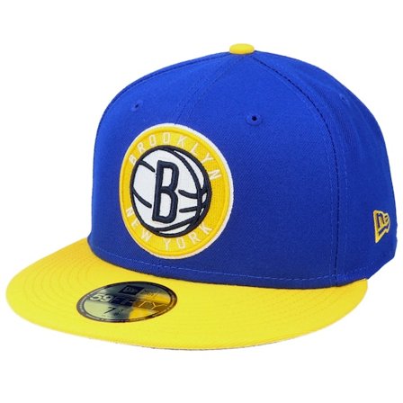New Era - NBA - Blue - fitted - Cap - Brooklyn Nets 59Fifty All-Star Game Colorpack Blue/Yellow Fitted - Hatstore