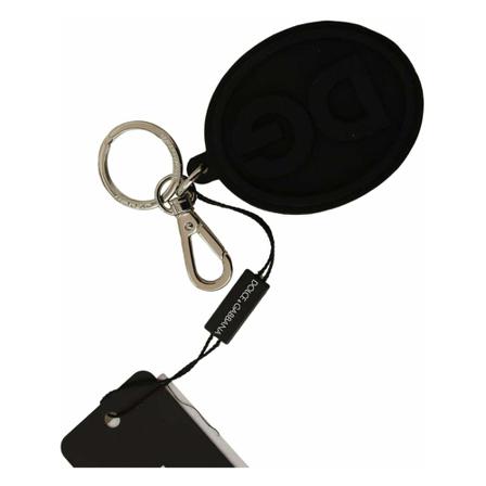Dolce & Gabbana Keychain , Zwart , Heren , Maat: ONE Size Accessoires