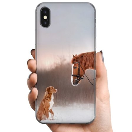 Kompatibel Mobilcover til Apple Apple iPhone XS Hest & Hund