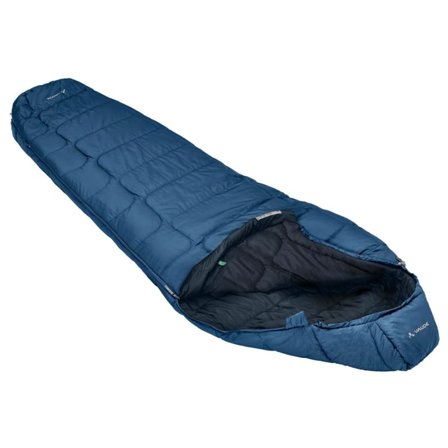VAUDE Sioux 100 SYN synthetic sleeping bags Blue Left Zip