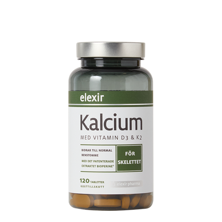 Elexir Pharma Kalcium 120 tabletter