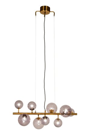 Aneta Lighting MOLEKYL taklampe L73, antik/sotet, 9 x G9