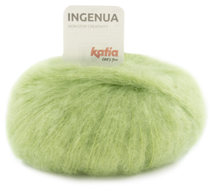 Katia Garn Ingenua Whitish-Green 78, 50g