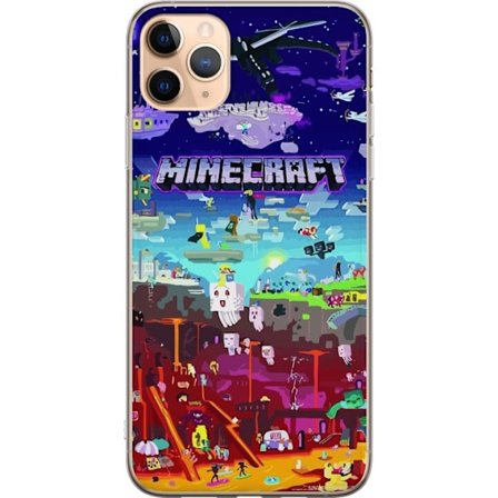 Yhteensopiva Puhelinkuori Apple iPhone 11 Pro Max MineCraft