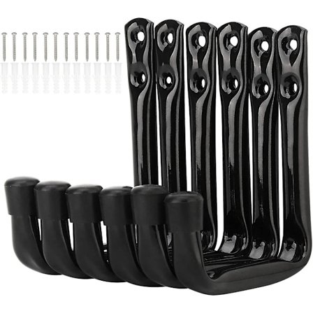 Tunga förvaringskrokar för garage, universellt väggfäste, U-formad väggkonsol, hängande krokar