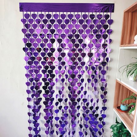 Festdörr Gardin Kärlek Vägg Bakgrund LILA