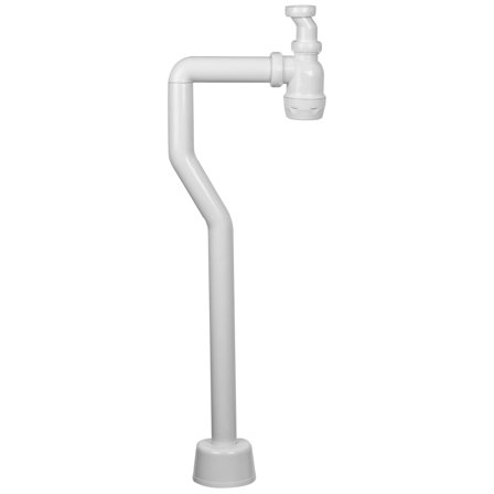 Faluplast 8073652 Pungvandlås 40 x G32, S-bøjet, Indendørs afløb