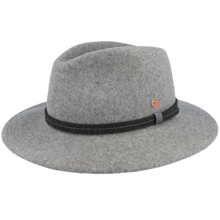 Mayser - Grau traveler Hut - Atlanta Trekking Stone Traveller @ Hatstore