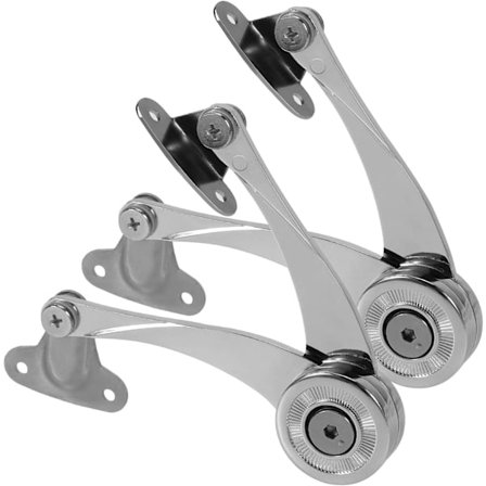 (2-pakning) Folding Support Hinge, Cabinet Door Hinges, Lid Support