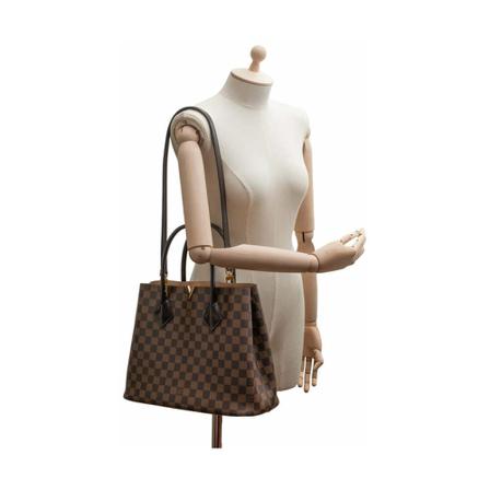 Louis Vuitton Vintage, Pre-owned Tote Bags Bruin, Dames, Maat:ONE Size,suede