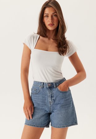 ONLY - Onlphine Dnm Shorts - Light Blue Denim