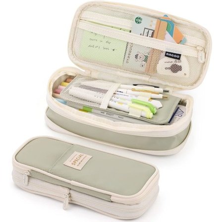 Suurikokoinen penaali, iso penaali, penaali teinitytöille - Vihreä