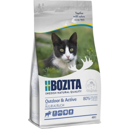 Bozita Katt - Outdoor & Active kattemat 10 kg - Katt - Kattefôr & kattemat - Tørrfôr for katt - ZOO.no