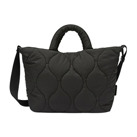 Marc O'Polo, Pillow shopper, medium Zwart, Dames, Maat:ONE Size,polyester