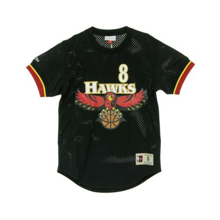 Mitchell & Ness, t-shirt Zwart, Heren, Maat:S