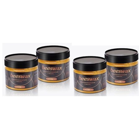 4-pak Bivoks til Møbelindretning Træ Indendørs og Udendørs