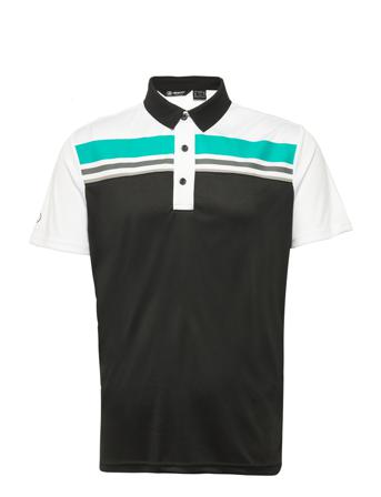 Mens Tumble Polo Polos Short-sleeved Multi/mønstret Abacus