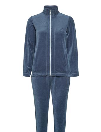 Set-Sweat Sweat-shirts & Hoodies Tracksuits - SETS Blå Brandtex