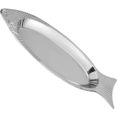 Galaxy Fish serveringsfad i rustfrit stål, forretter til forudtilberedt fisk, dessertfisk