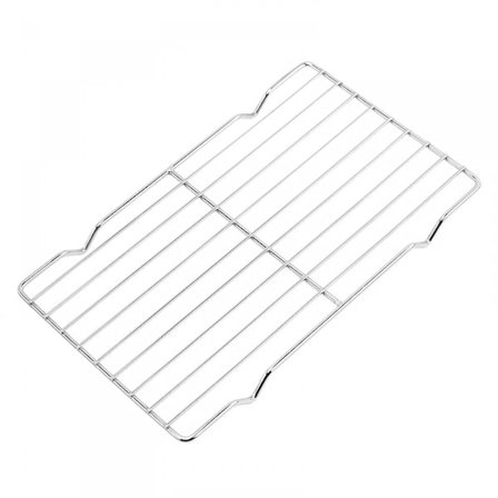 Kølerist, Rustfrit Stål Lille Kogegitter til Afkøling Bagning Stegning Grillning Tørring, Passer til Lille Brødristerovn