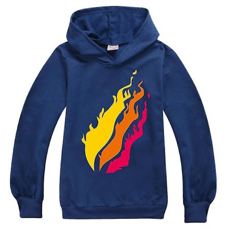 Prestonplayz langærmet hættetrøje pullover sweatshirt top til børn
