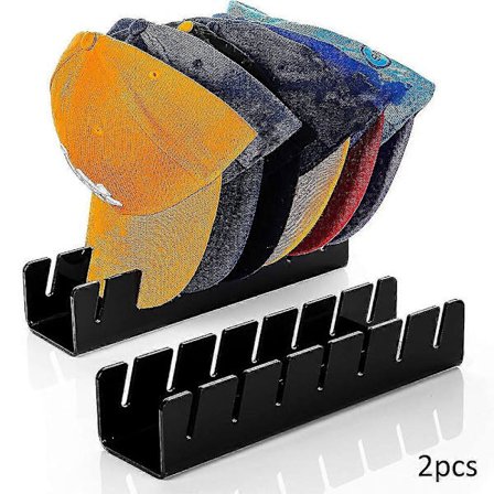 2 st Ingen Installation Akryl Hattorganisatör, Keps Byrå Garderob Displayställ