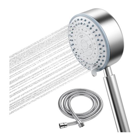 Brusehoved, Vandsparende Brusehoved med 1,5M Slange Høj Pr