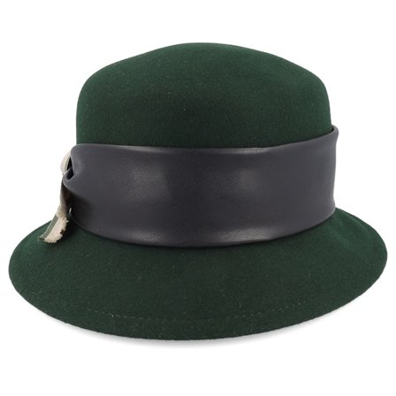 Mayser - Grün Bucket Hut - Susanne Wool Soft Bottle Bucket @ Hatstore