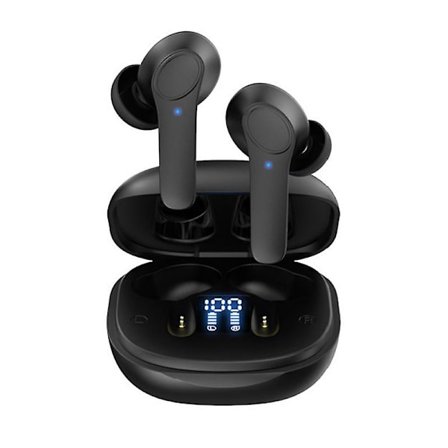 Multilingual Translator Earbuds Wireless Bluetooth Translator Earphone 144 Sprog, Bluetooth 5.3, Lang Batterilevetid (FMY)