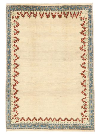 Gabbeh Persisch Fine Teppich Moderner Beige/Orange (Wolle, Persien)