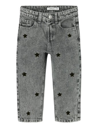 name it | Nmfbella Mom Emb Jeans 3285-Be Noos | 86